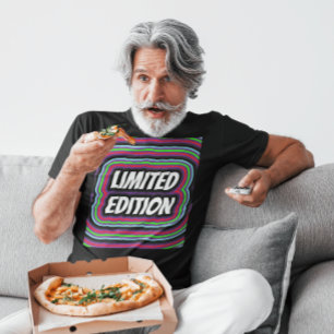 BEGRÄNSAD EDITION BIRTHDAY RETRO boomer pappa T-SH T Shirt