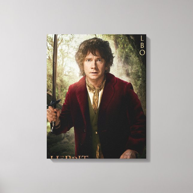 Begränsad Edition-teckning: BILBO BAGGINS™ Canvastryck (Framsida)