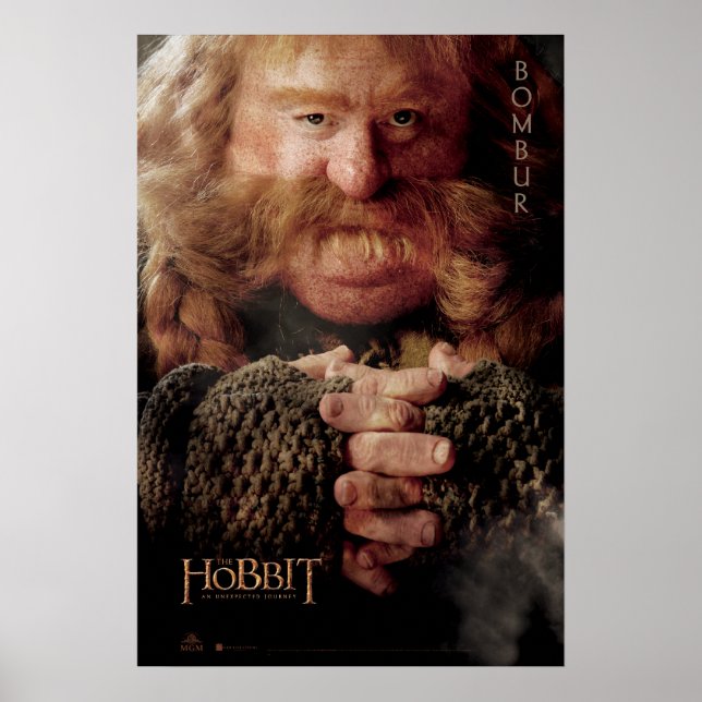 Begränsad Edition-teckning: Bombur Poster (Framsidan)
