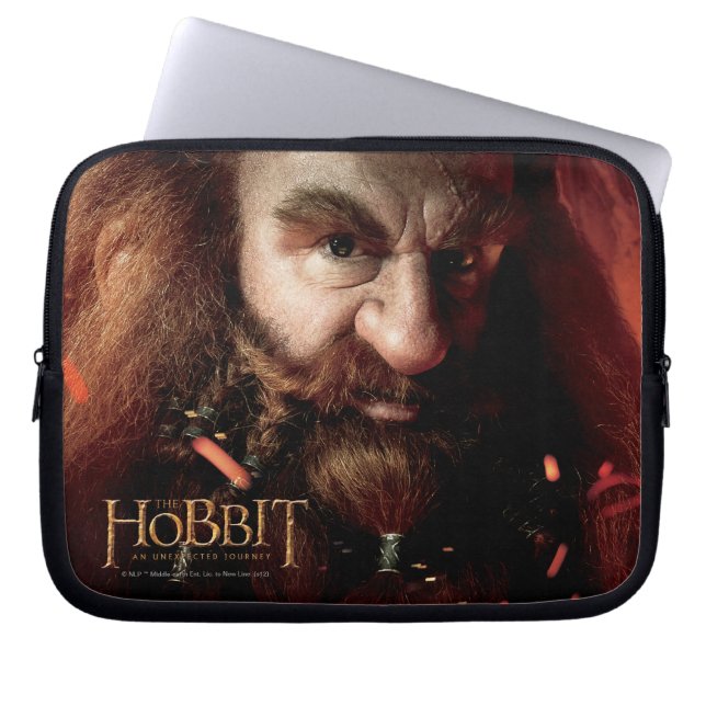 Begränsad Edition-teckning: Gloin Laptop Fodral (Framsidan)