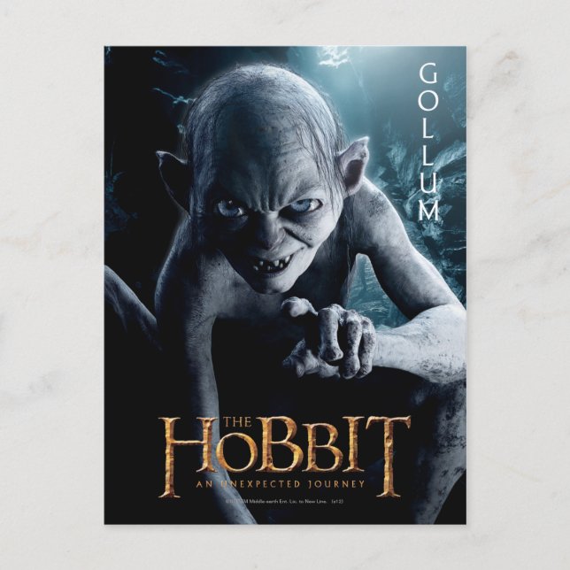 Begränsad Edition-teckning: GOLLUM™ Vykort (Framsida)