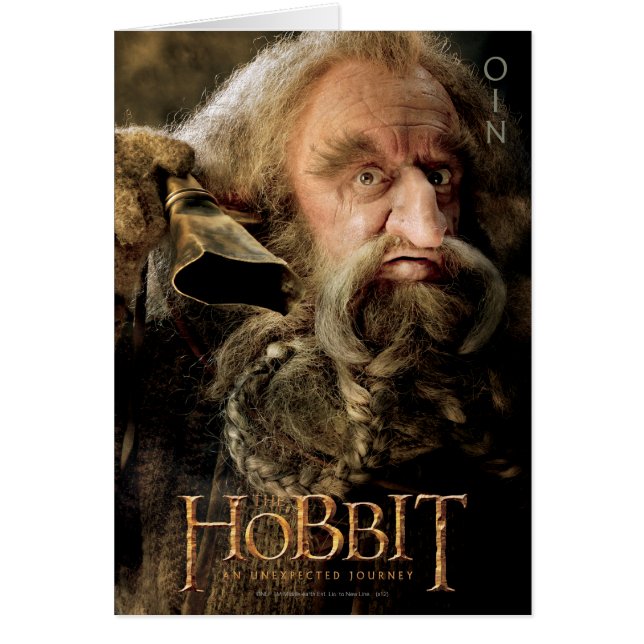 Begränsad Edition-teckning: Oin Hälsningskort (Framsidan)