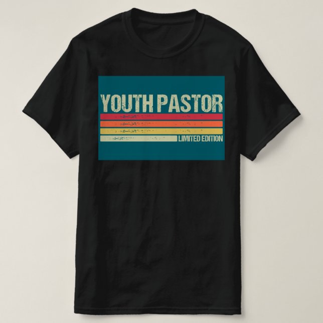 Begränsad Edition Youth Pastor T Shirt (Design framsida)