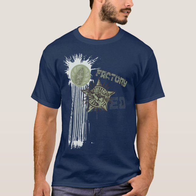 Begränsad fabrik t shirt (Framsida)