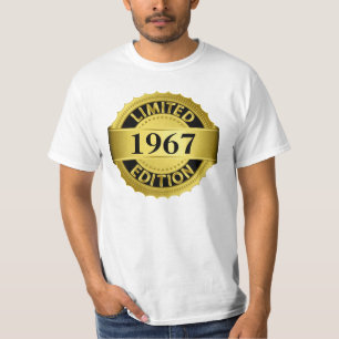 Begränsad personlig för upplagafödelsedagår t-shirt