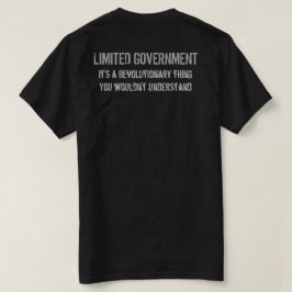 BEGRÄNSAD REGERING TEE SHIRT