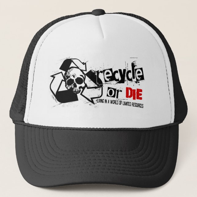 Begränsad resursåtervinnahatt keps (Framsida)