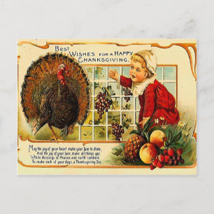 Begränsad Thanksgiving Helg Vykort