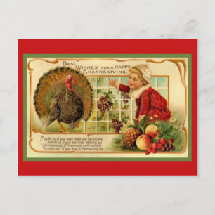Begränsad Thanksgiving Helg Vykort