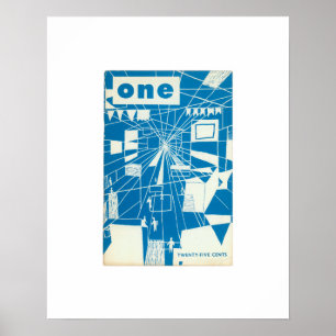 Begränsad tidskrift för upplaga EN, Juni 1955 Poster