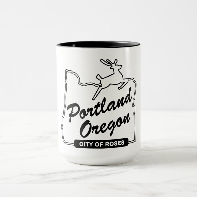 Begränsad upplaga - 2026 City of Roses - 16oz Mugg (Center)