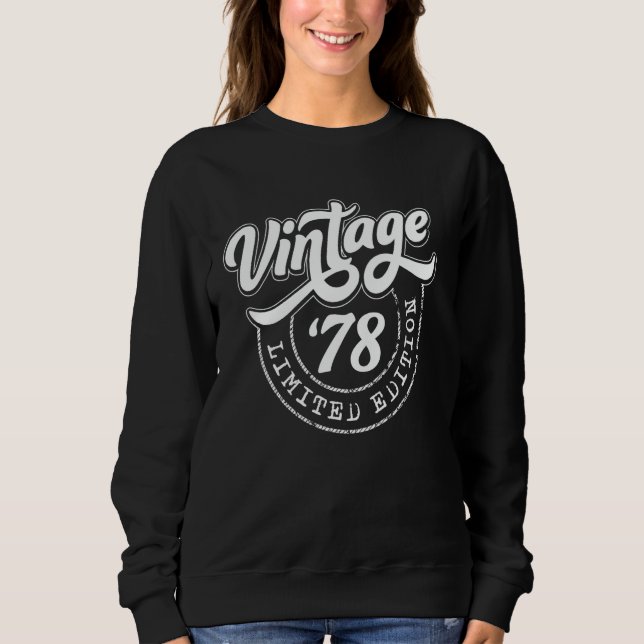 Begränsad upplaga - Årgång 1978 T Shirt (Framsida)