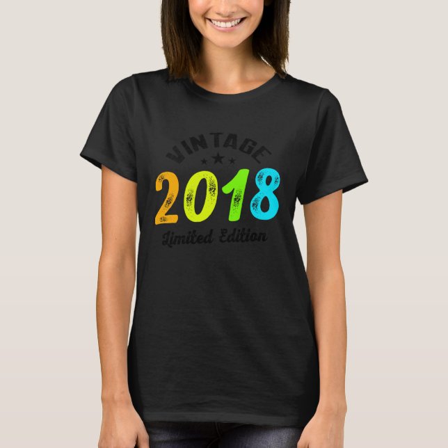 Begränsad upplaga - Årgång 2018 T Shirt (Framsida)