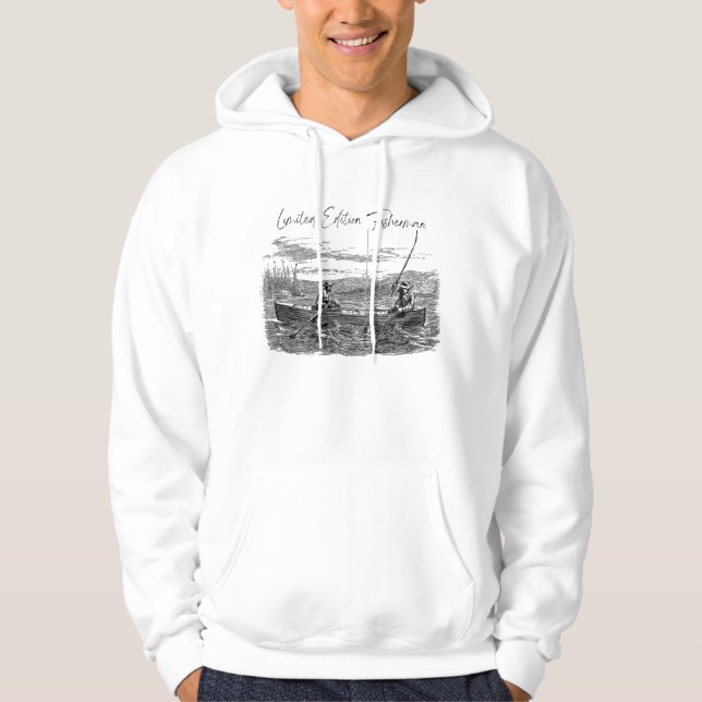 Begränsad upplaga fiskare hoodie (Framsida)