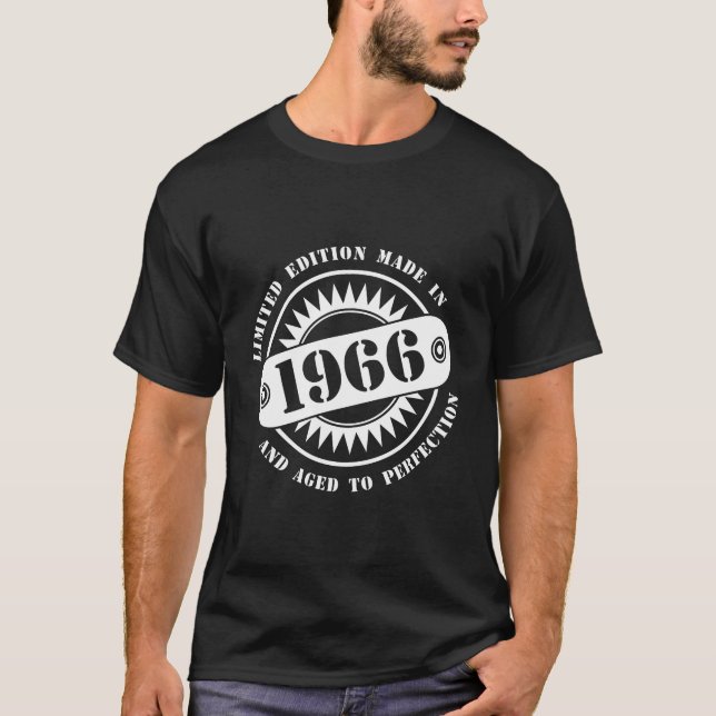 BEGRÄNSAD UPPLAGA SOM GÖRAS I 1966 TEE SHIRT (Framsida)