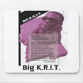 Begränsad upplaga stor K.R.I.T. Mousepads Musmatta
