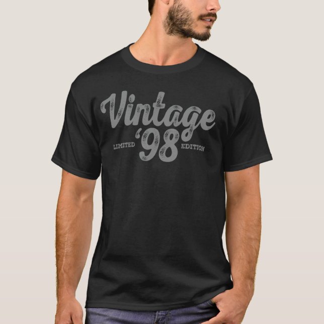 Begränsad Upplaga  Vintage 1998 T Shirt (Framsida)