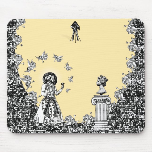 Begränsad upplagamus mattor "stenälskare ", musmatta (Framsidan)