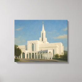 Begränsad Utah Temple Painting™ LDS Art Canvas