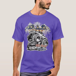 BEGRÄNSAD UTGÅNG utanför landsväg Stilar Lastbil T Shirt