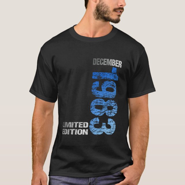 Begränsad utgåva 1983, 40:e födelsedag 1983 L T Shirt (Framsida)