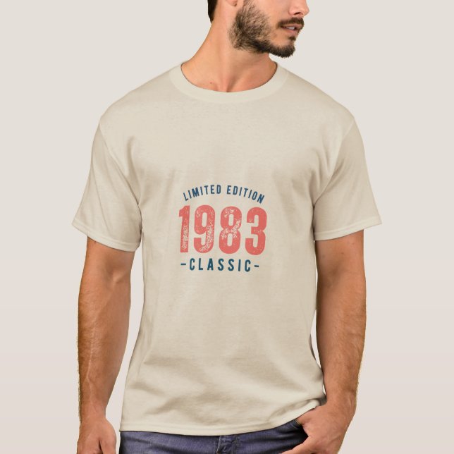 Begränsad utgåva - 1983 Classic T Shirt (Framsida)