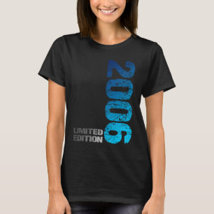 Begränsad utgåva 2006 17:e födelsedagen, född 2006 t shirt
