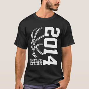 begränsad utgåva 2014 1 från 9:e födelsedagen t shirt