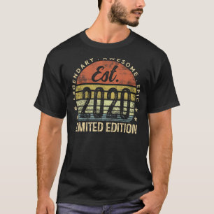 Begränsad utgåva 2020 Est 5:e födelsedagsgåvor 5 å T Shirt