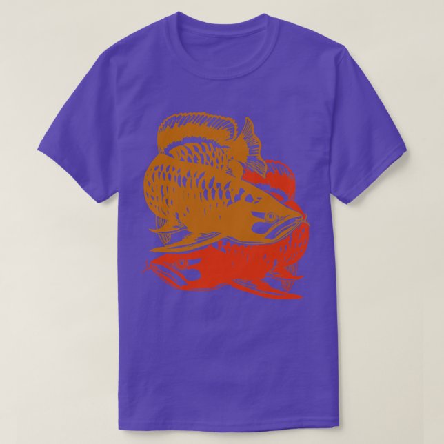 Begränsad utgåva Arowana Design T Shirt (Design framsida)