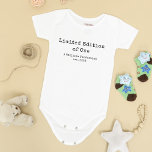 Begränsad utgåva av One Vintage Typewriter Funny T Shirt<br><div class="desc">Begränsad utgåva av en fyndig Baby One Biet-dräkt med ett smart ordspråk i Vintage Typewriter-typsnitt.</div>