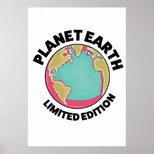 Begränsad utgåva av Planet Earth Poster