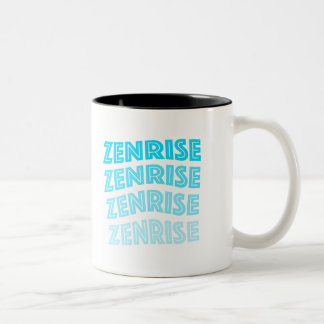 Begränsad utgåva Cyan Zenrise Logotyp Mugg