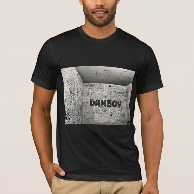Begränsad utgåva Danboy Graffiti Sten Room Shirt T (Framsida)