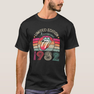 Begränsad utgåva Fantastisk födelsedag 1982 40th R T Shirt