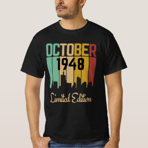 begränsad utgåva från oktober 1948 t shirt