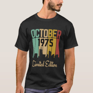begränsad utgåva från oktober 1975 t shirt