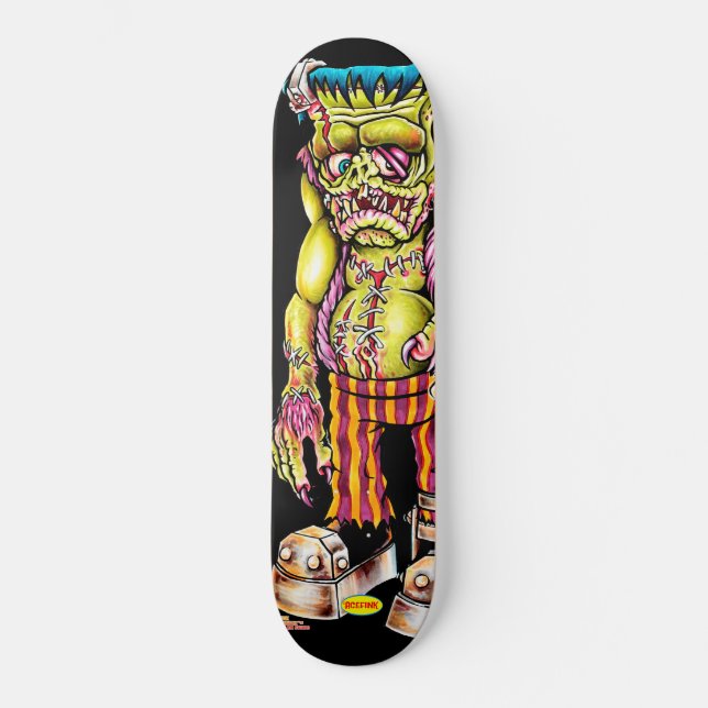 Begränsad utgåva Franken Fink Skate Deck (Framsida)