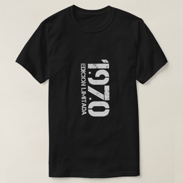 Begränsad utgåva och 1970 T-Shirt (Design framsida)