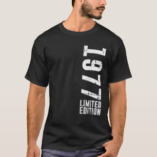 Begränsad utgåva och vintage 1977 t shirt