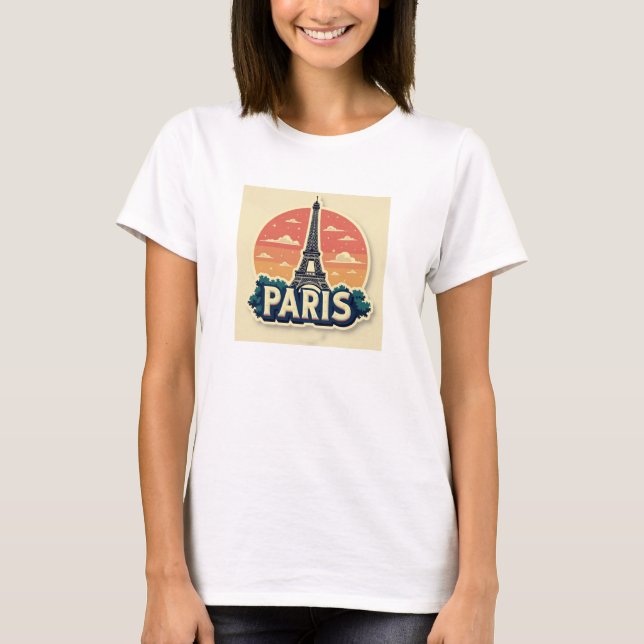 Begränsad utgåva Paris T Shirt (Framsida)