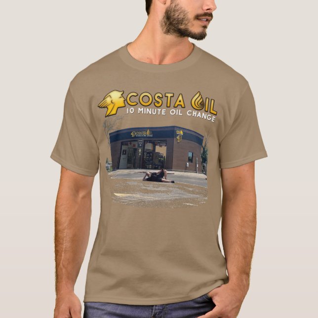 Begränsad utgåva St Albans Costa Oil T Shirt (Framsida)