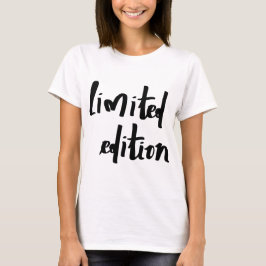 begränsad utgåva t-shirt
