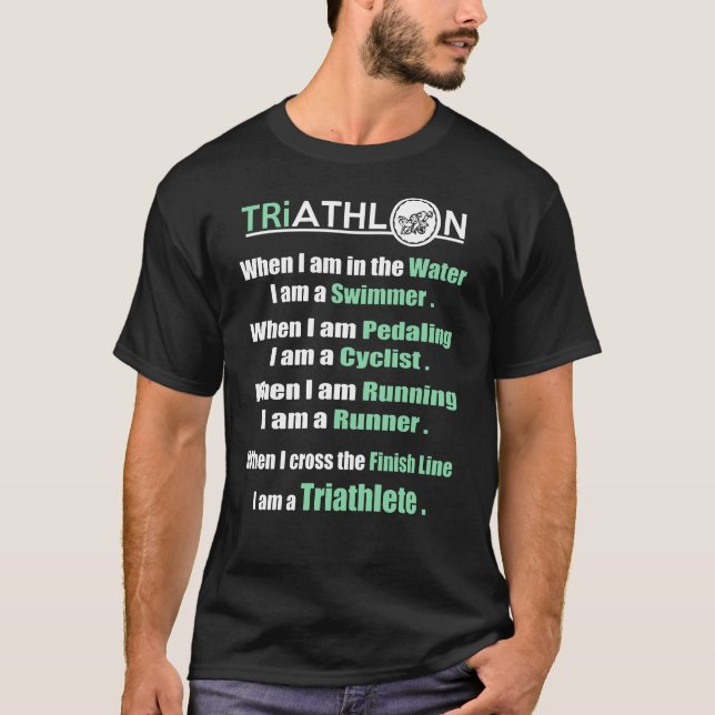 Begränsad utgåva - triatoncitat t shirt (Framsida)