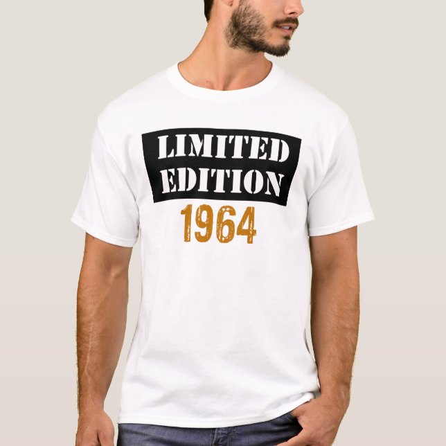 Begränsad utgåva vintage 1964 t shirt (Framsida)