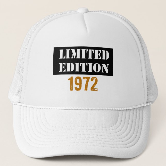 Begränsad utgåva vintage 1972 keps (Framsida)