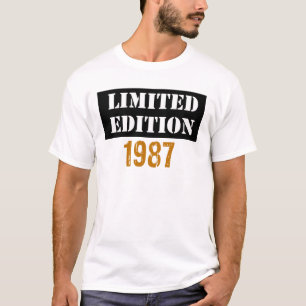 Begränsad utgåva vintage 1987 t shirt