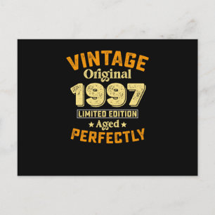 Begränsad Vintage Original 1997 Åldrad Edition Per Vykort