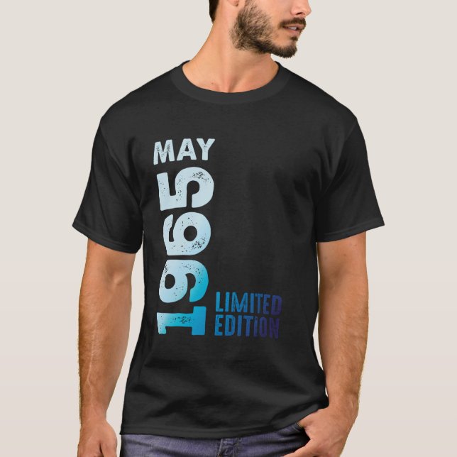 Begränsada upplagan maj 1965 t shirt (Framsida)