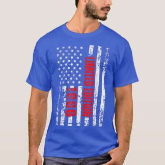 Begränsada upplagan och född 1986, Patriotic Birth T Shirt